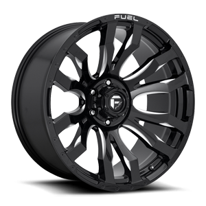 Blitz - D673 22x10 ET-18 | Gloss Black & Milled