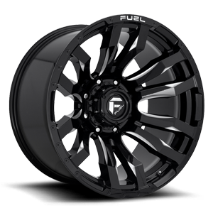 Blitz - D673 22x12 ET-44 | Gloss Black & Milled