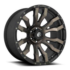 Blitz - D674 22x10 ET-18 | Matte Black/Machined/DDT