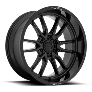 Clash 6 - D760 Gloss Black 22x10