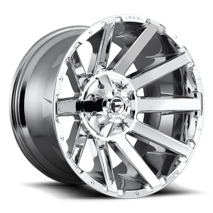 Contra - D614 22x12 -44 | 8 Lug | Chrome