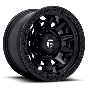 Covert - D694 Matte Black - 15x8