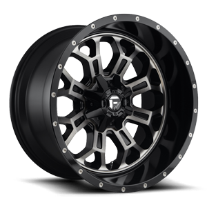 Crush - D561 22x12 | Gloss Black Double Dark Tint 