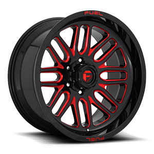 Ignite - D663 Gloss Black w/ Candy Red