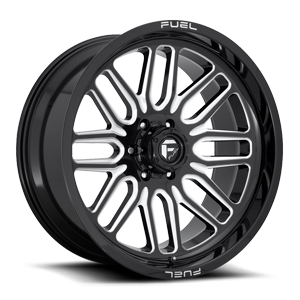 Ignite - D662 22x10 ET18 | Gloss Black & Milled