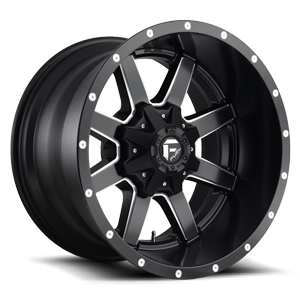 Maverick - D538 20x12 -44 | 8 Lug | Black & Milled 