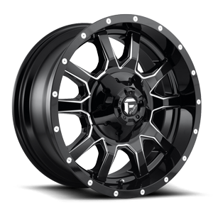 Vandal - D627 20x9 +20 | Gloss Black & Milled 